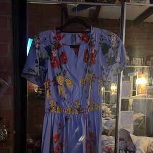 Anthropologie Floral Print Women's Dress